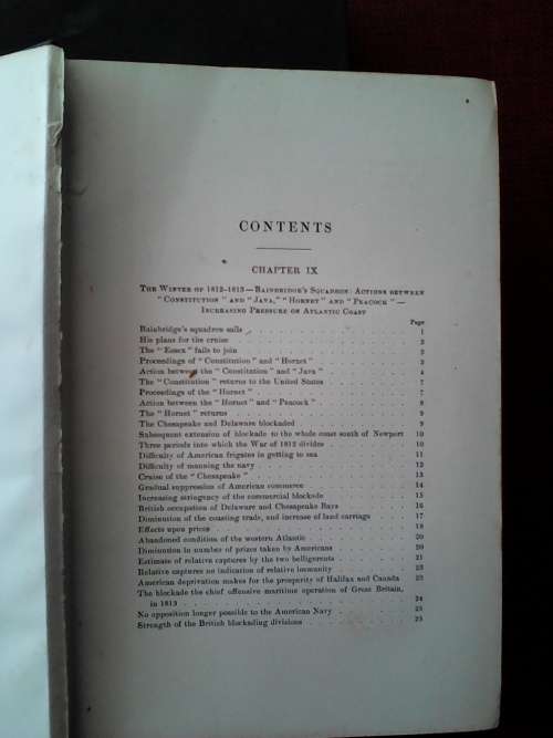 Sea Power in its Relations to the War of 1812 by Capt. A.T. Mahan. Vol I and II. 1st Ed. 1905. H/C.