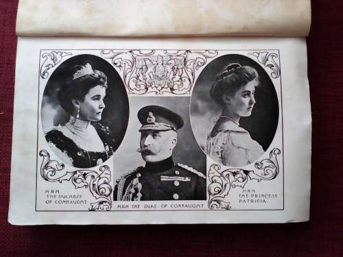 Historical Sketch and Description of Pageant on Occasion of Parliament Opening 1910. S/C. 108 pp.