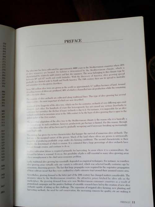 World Catalogue of Olive Varieties. H/C with jacket. Large format. 360 pp. Excellent condition.