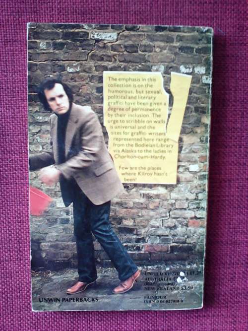 Graffiti Lives O.K. by Nigel Rees. S/C Pocket Format. 95 pp.
