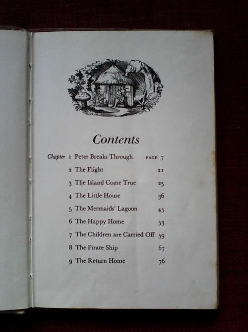 The Nursery Peter Pan by JM Barrie. 5th impression, 1967. H/C with jacket. 79 pp.