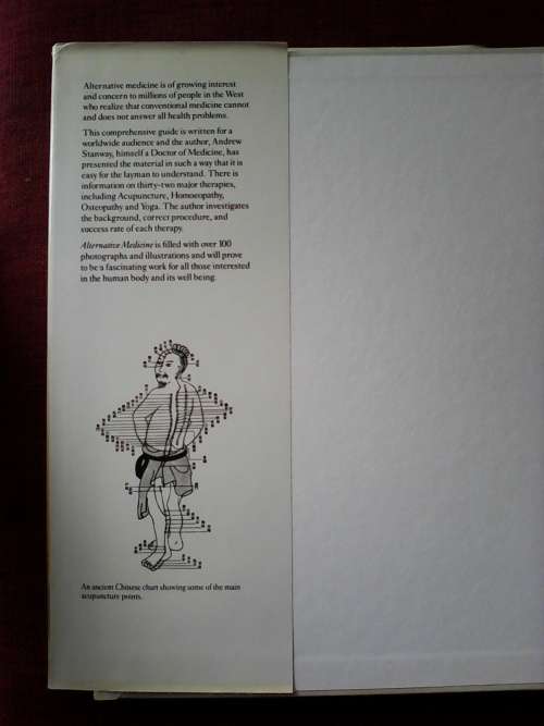 Alternative Medicine by Dr Andrew Stanway. 1979. H/C. Large format. 160 pp.