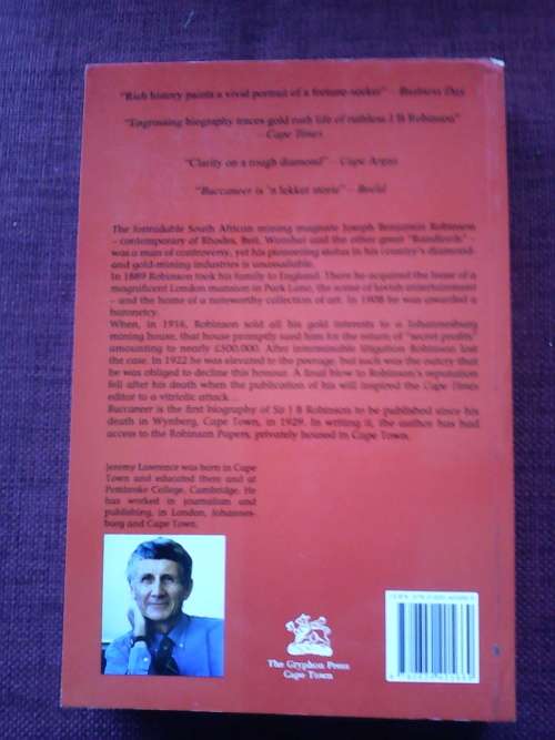 Buccaneer by Jeremy Lawrence. Second ed 2008. S/C. 512 pp. 700 g