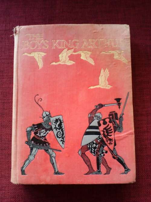 The Boy`s King Arthur edited by Sidney Lanier, illustrated by NC Wyeth. 1917. H/C.