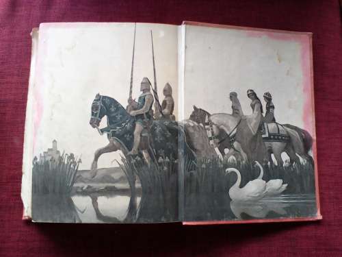The Boy`s King Arthur edited by Sidney Lanier, illustrated by NC Wyeth. 1917. H/C.