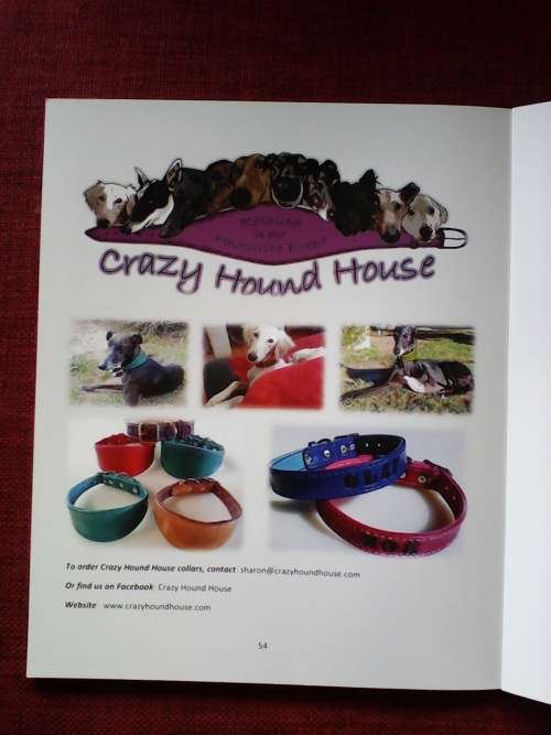 Crazy Hound House: Treats Recipe Book by Sharon King. Signed. 2016. S/C. Large format. 54 pp.