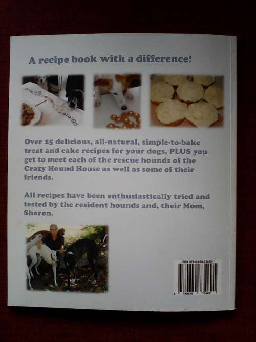 Crazy Hound House: Treats Recipe Book by Sharon King. Signed. 2016. S/C. Large format. 54 pp.