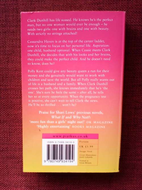 Double Trouble by Shari Low. 1st edition 2003. S/C. 345 pp.
