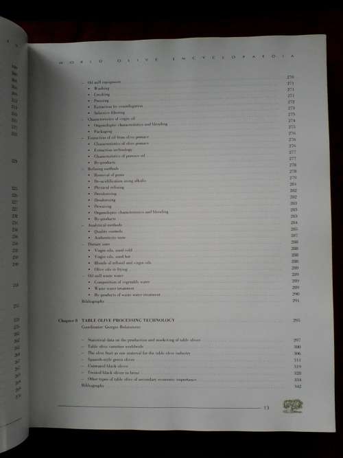 World Olive Encyclopaedia. 1996. H/C with jacket. Large luxury format. 479 pp. Weight: 2,7 kg