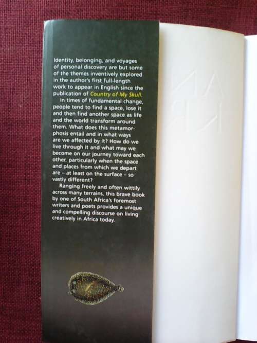 A Change of Tongue by Antjie Krog. 2nd impression 2004. S/C. 375 pp.