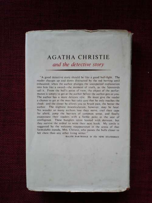 A Murder Is Announced by Agatha Christie. 2nd edition 1966. H/C with jacket. 256 pp.