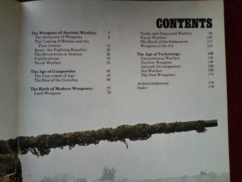 Weapons of War by Chris Cook and John Stevenson. 1st ed 1980. H/C no jacket. Large format. 183 pp.