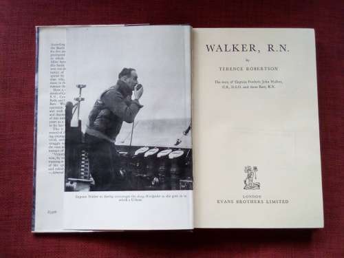 Walker, RN by Terence Robertson. 1st edition 1956. H/C with jacket.