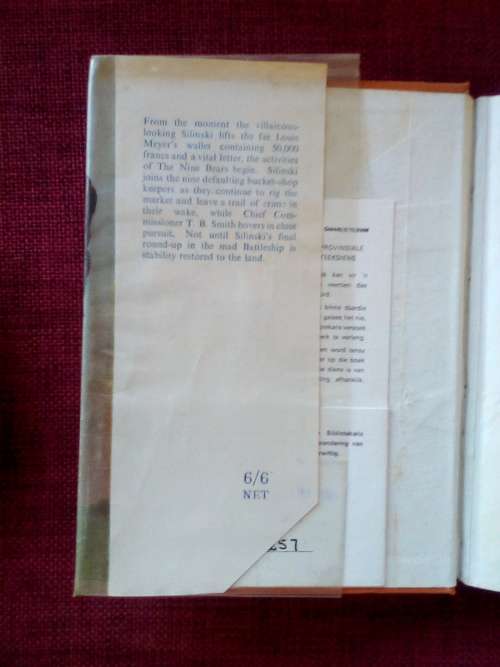 The Nine Bears by Edgar Wallace. Circa 1950s. H/C with jacket. 190 pp.