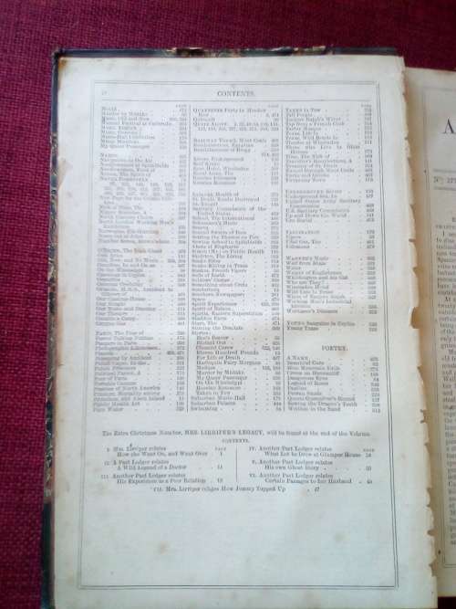 All the Year Round, A Weekly Journal conducted by Charles Dickens. Vol XII. 1st ed 1865. H/C. 550 pp