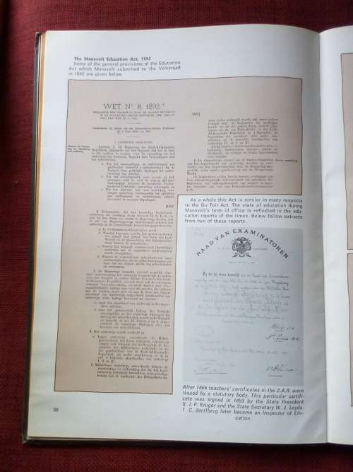 Transvaal Education Department 1876-1976. H/C. Large format. 148 pp.