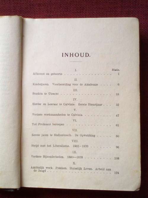 Het Leven van prof NJ Hofmeyr door JD Kestell. 1ste uitgawe 1911. H/B. 248 pp.
