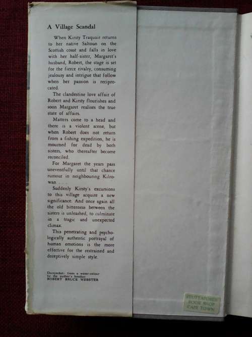 A Village Scandal by Mary M Webster. 1965. H/C with jacket. 129 pp.
