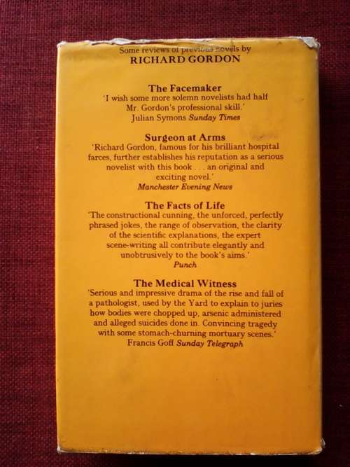 The Sleep of Life by Richard Gordon. 1st 1975. H/C with jacket. 305 pp.