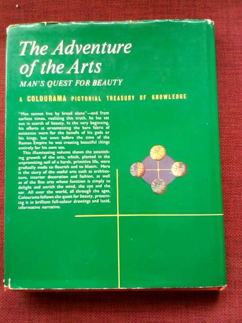 The Adventures of the Arts, Man´s Quest for Beauty. 1st 1962. H/C with jacket. Large format. 192 pp.