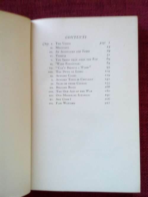 Disenchantment by CE Montague. 1929 reprint. H/C with jacket. Small format. 228 pp.