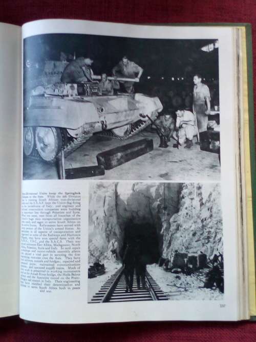 Springbok Record, compiled and edited by Harry Klein. 1st 1946. Large format hardcover. 304 pp.