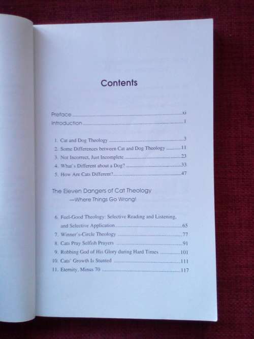 Cat and Dog Theology by Bob Sjogren and Gerald Robison. 2005 Revised Edition. S/C. 206 pp.