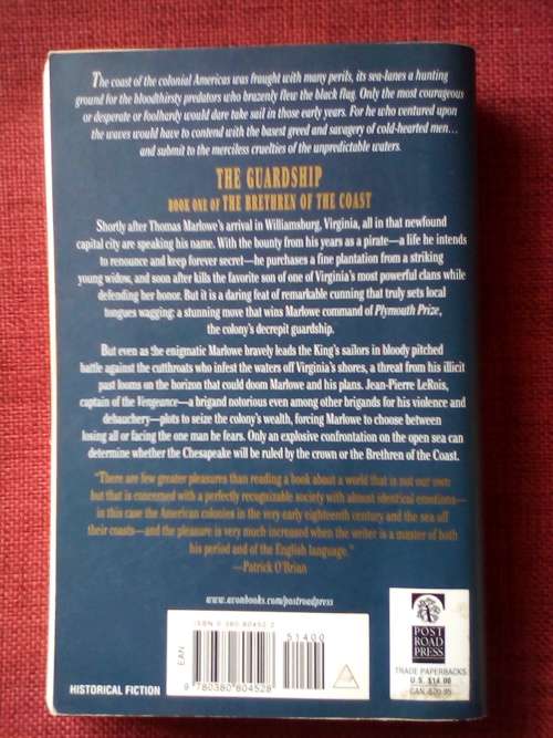 The Guardship by James L Nelson. 1st 2000. S/C. 372 pp.