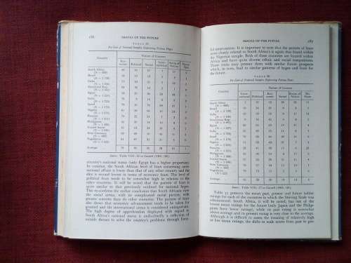 White African Elites by HW Van der Merwe et al. 1st 1974. H/C with jacket. 190 pp.