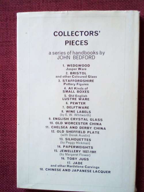All Kinds of Small Boxes by John Bedford. 1969. H/C with jacket. Small format. 68 pp.