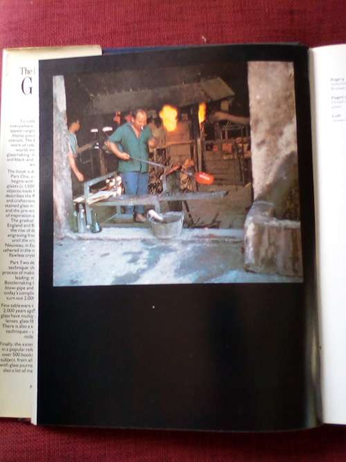 The Encyclopedia of Glass edited by Phoebe Phillips. 1st 1981. Large H/C with jacket. 320 pp.