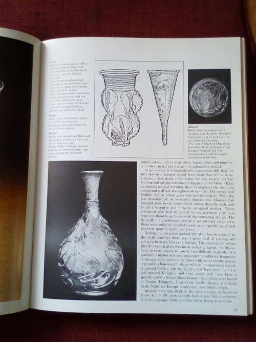 The Encyclopedia of Glass edited by Phoebe Phillips. 1st 1981. Large H/C with jacket. 320 pp.