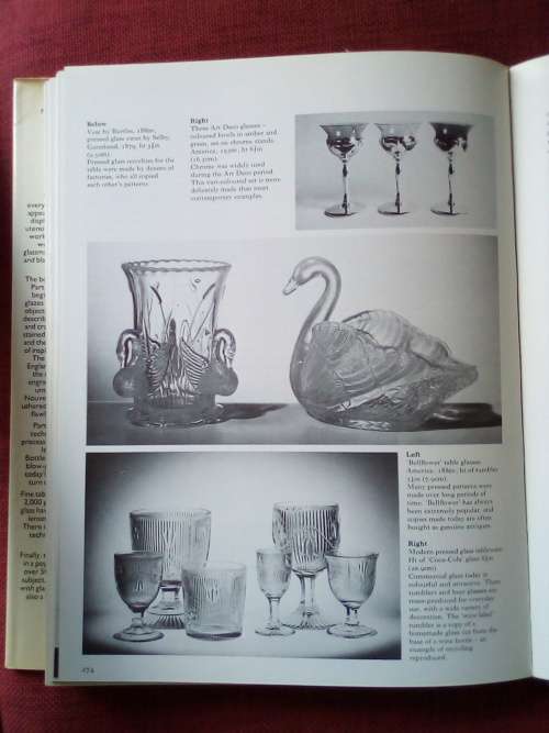 The Encyclopedia of Glass edited by Phoebe Phillips. 1st 1981. Large H/C with jacket. 320 pp.