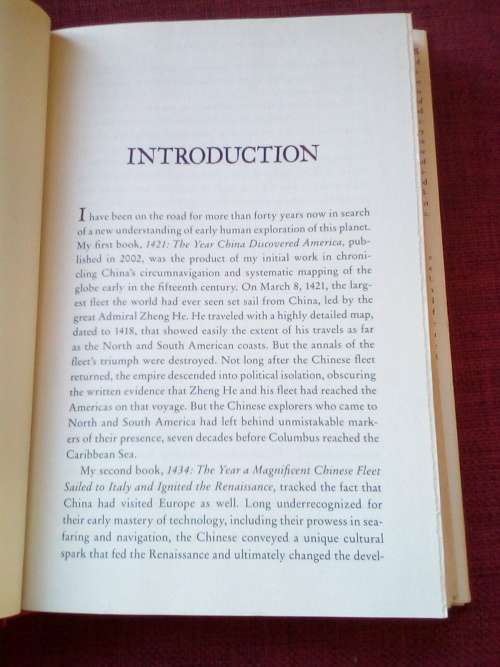 Who Discovered America? by Gavin Menzies and Ian Hudson. 1st 2013. H/C with jacket. 308 pp.