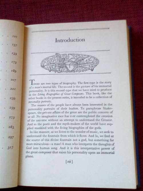 Living Biographies of Great Composers by H Thomas and DL Thomas. 1946. H/C. 326 pp.