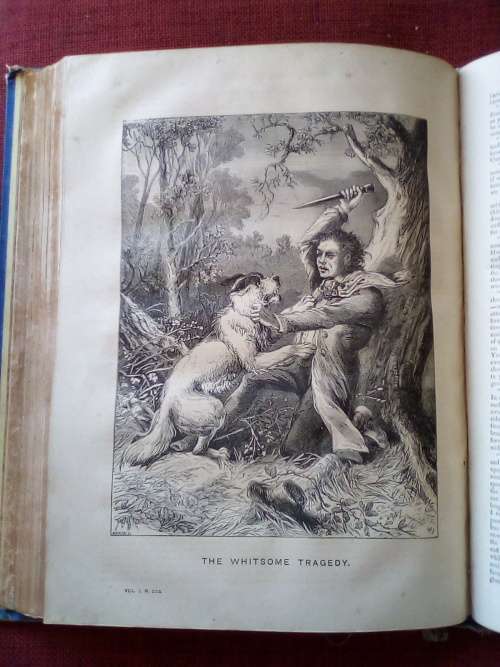 Wilson´s Tales of the Borders, and of Scotland. Vol. 1. Circa 1889. H/C. Large format. 416 pp.