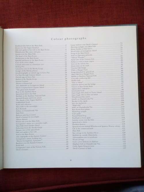 African Thunder: The Victoria Falls by Jan and Fiona Teede. Reprint 1994. Large format. 143 pp.