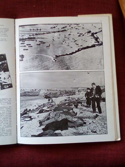 D-Day by Brigadier Peter Young. 1st 1981. H/C with jacket. Large format. 64 pp.