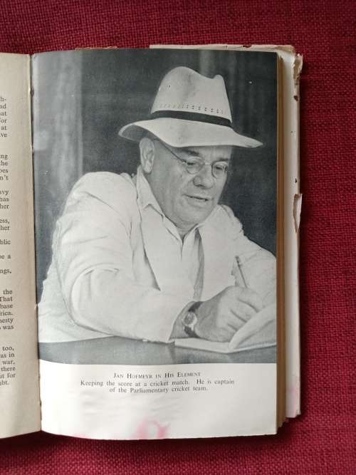 Jan Hofmeyr, Heir to Smuts, a Biography by Tom Macdonald. 1st ed 1948. H/C with jacket. 271 pp.