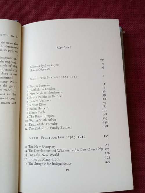 Reuters´ Century 1851-1951 by Graham Storey. 1st 1951. H/C with jacket. 276 pp.
