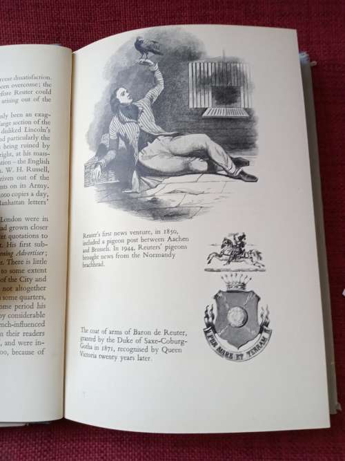 Reuters´ Century 1851-1951 by Graham Storey. 1st 1951. H/C with jacket. 276 pp.