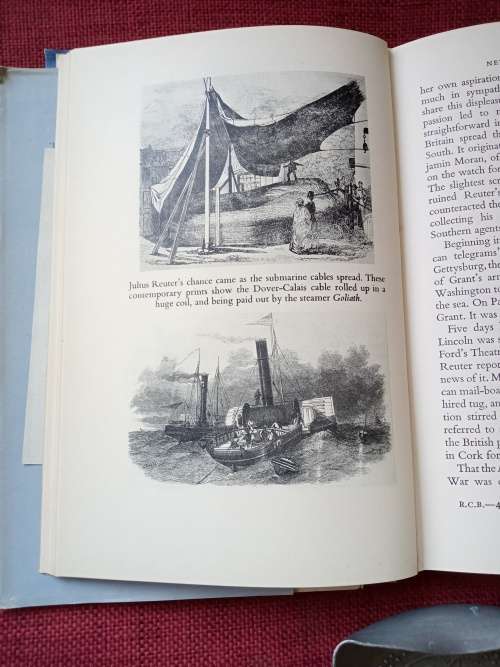 Reuters´ Century 1851-1951 by Graham Storey. 1st 1951. H/C with jacket. 276 pp.