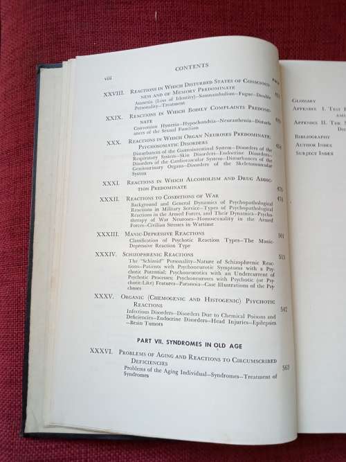 Principles of Abnormal Psychology by Maslow and Mittelmann. Revised ed 1951. H/C. 665 pp.