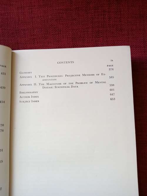 Principles of Abnormal Psychology by Maslow and Mittelmann. Revised ed 1951. H/C. 665 pp.