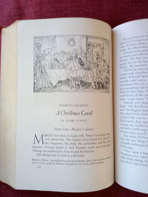 The Fireside Book of Christmas Stories ed Edward Wagenknecht. 1st 1945. H/C. 659 pp.
