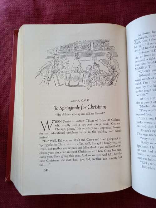 The Fireside Book of Christmas Stories ed Edward Wagenknecht. 1st 1945. H/C. 659 pp.