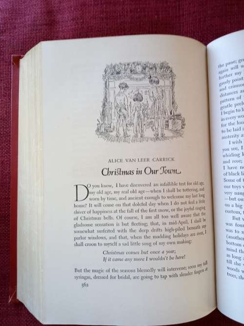 The Fireside Book of Christmas Stories ed Edward Wagenknecht. 1st 1945. H/C. 659 pp.