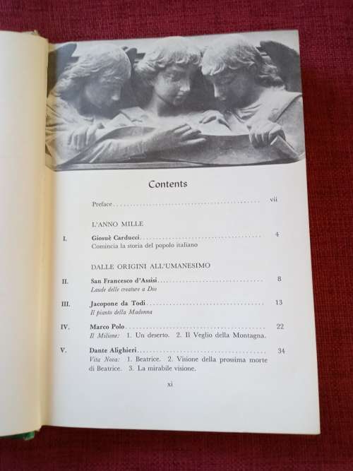 The Italian Heritage by Michele Cantarella. First 1959. H/C. 364 pp.