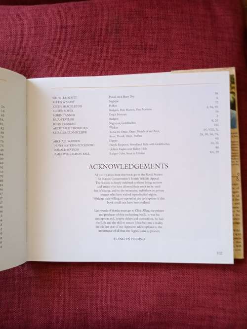 Tomorrow Is Too Late. Intro by Sir David Attenborough. 1st 1990. H/C with jacket. Lrg format.