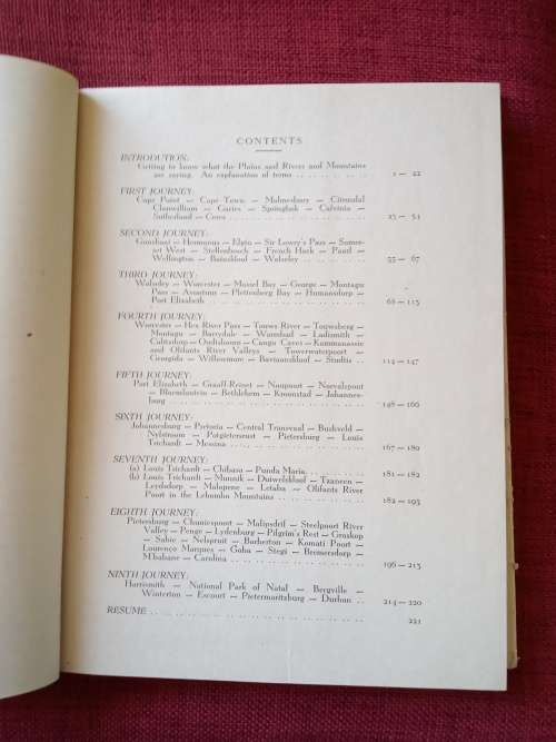 A Glimpse of South Africa by MS Taljaard. 1st 1949. H/C with jacket. Large format. 226 pp.